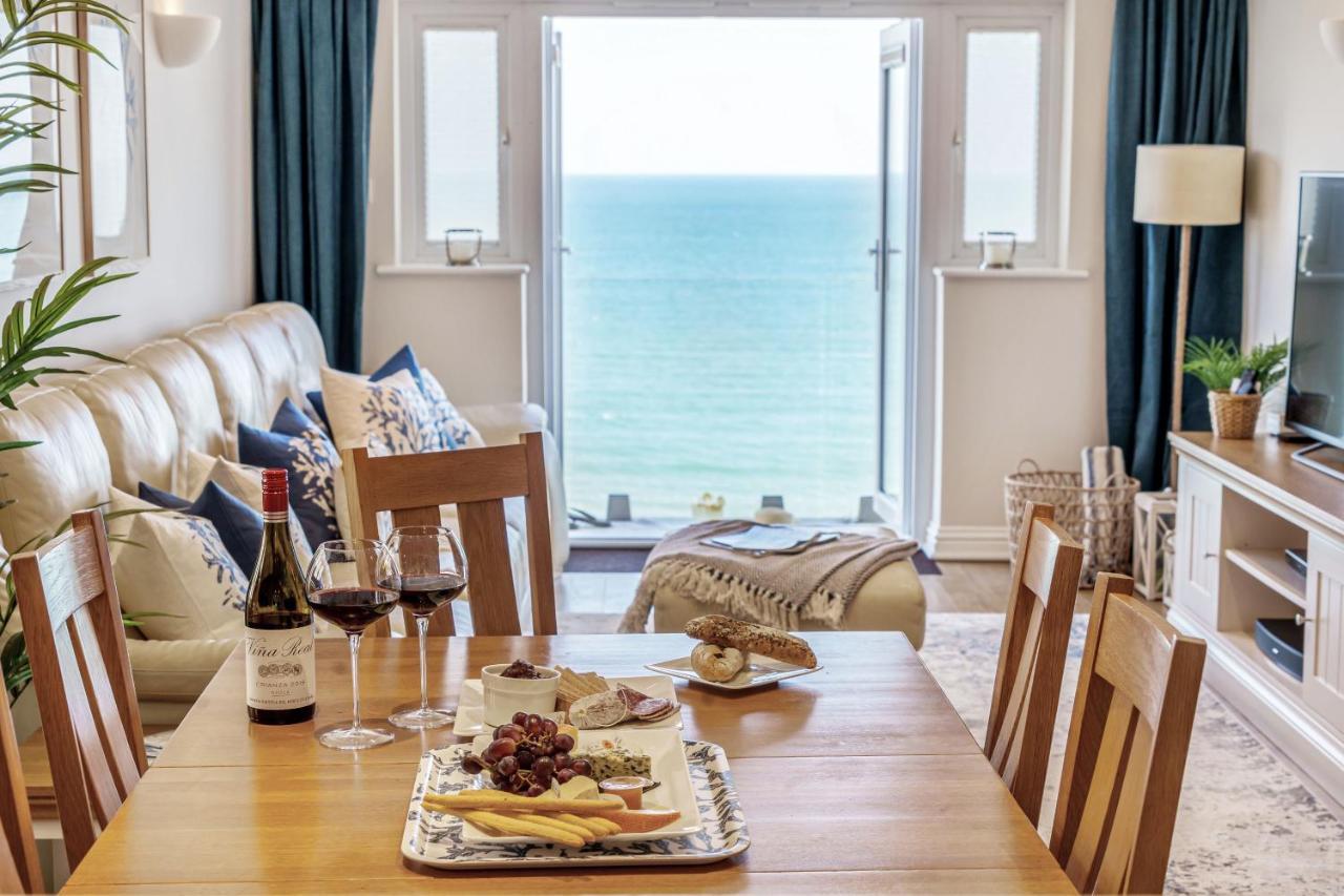 Carbis Bay - Luxury 3 Bed Penthouse Apartment With Sea Views Parking Sauna Balcony Buitenkant foto