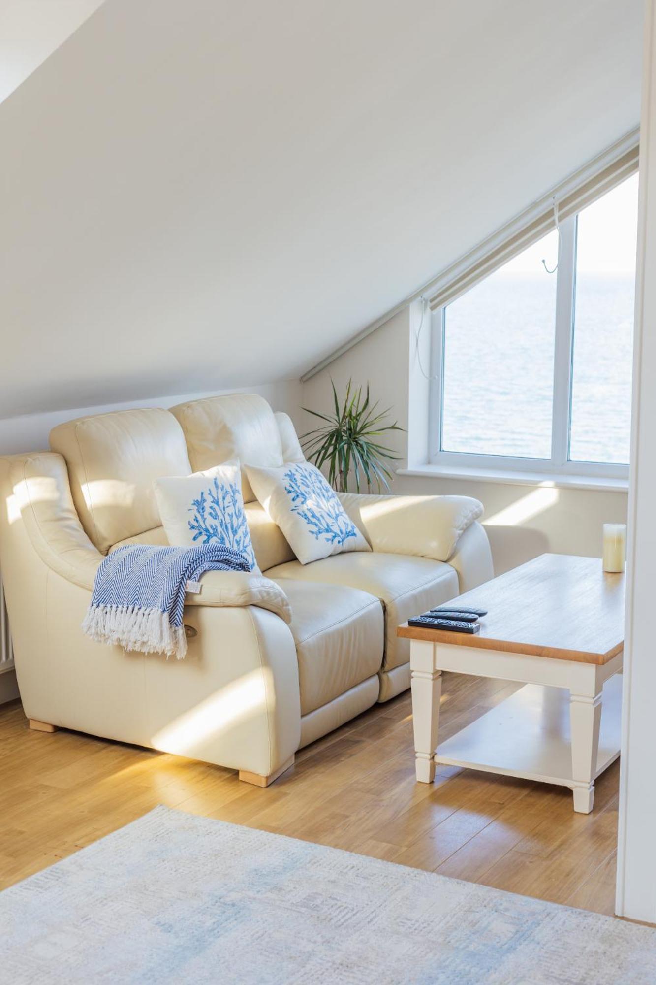 Carbis Bay - Luxury 3 Bed Penthouse Apartment With Sea Views Parking Sauna Balcony Buitenkant foto